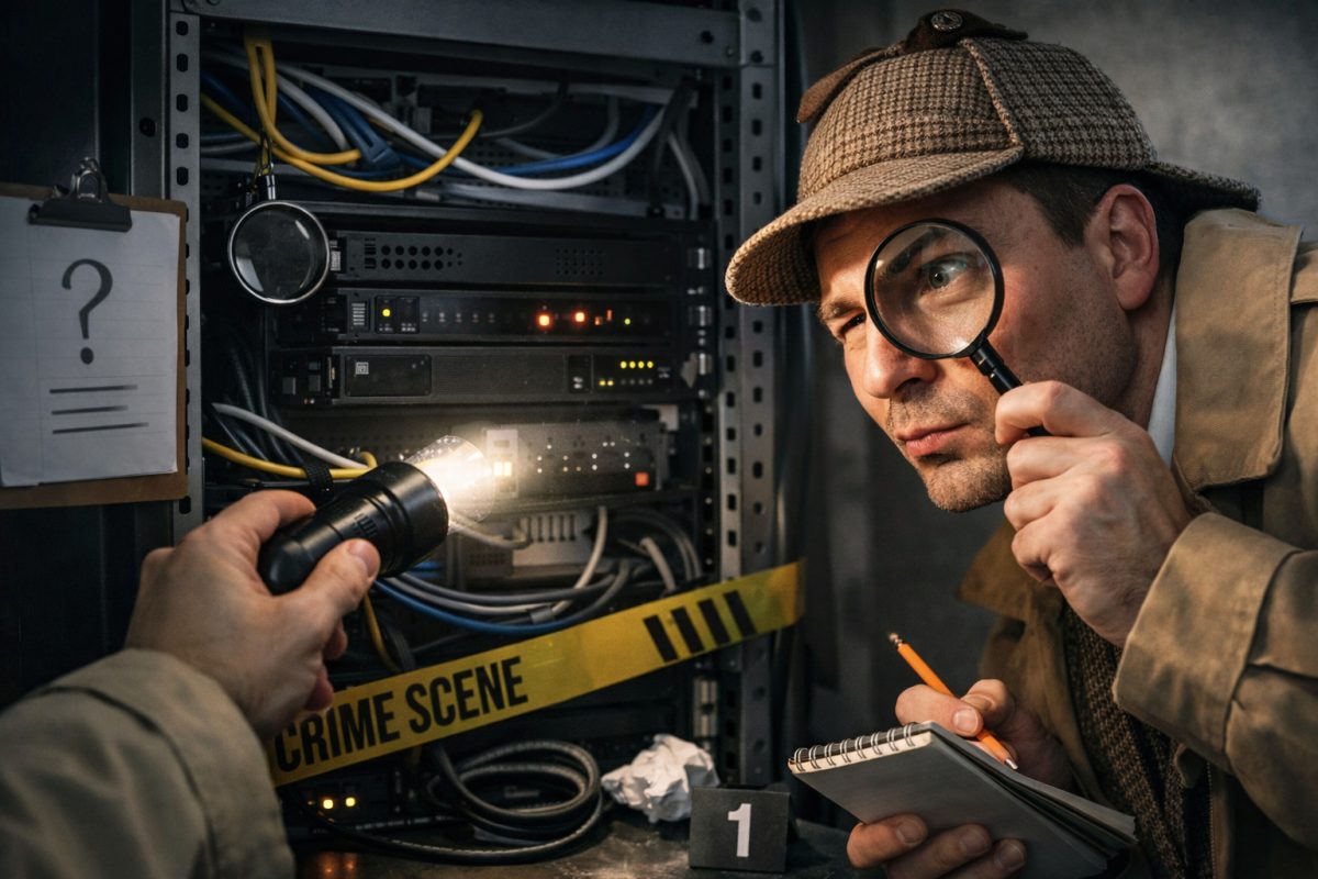Kdo naposledy restartoval server? Detektivka z jedné ordinace — hlavní obrázek článku