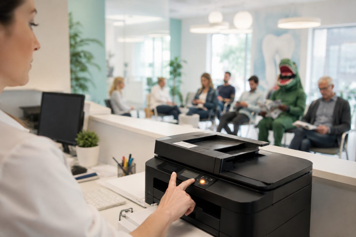 Kronika jedné offline tiskárny na recepci — hlavní obrázek článku